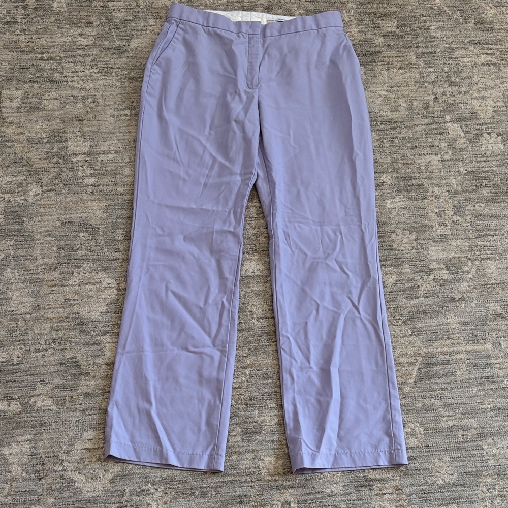 Another Tomorrow Lavender Straight-Leg Pants - women’s size 44 (US14)